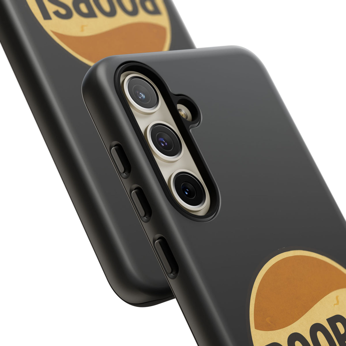 Poopsi Retro Logo Phone Case — Funny Vintage Soda-Inspired iPhone Cover