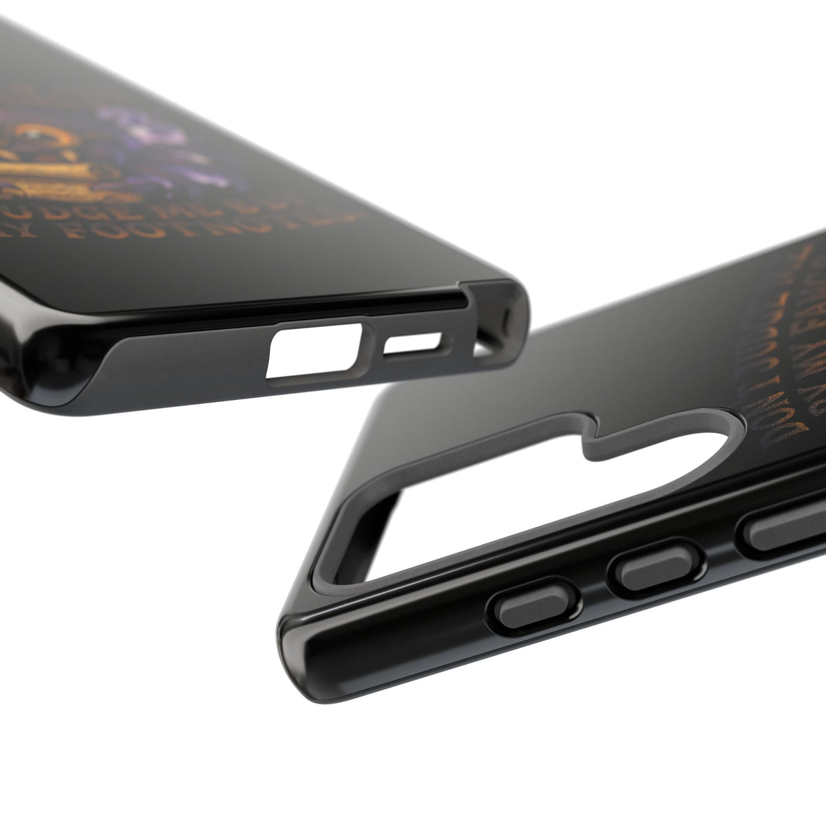Phone Case — Fiery One-Eyed Demon with "I See Your Soul... And It's Disappointing"