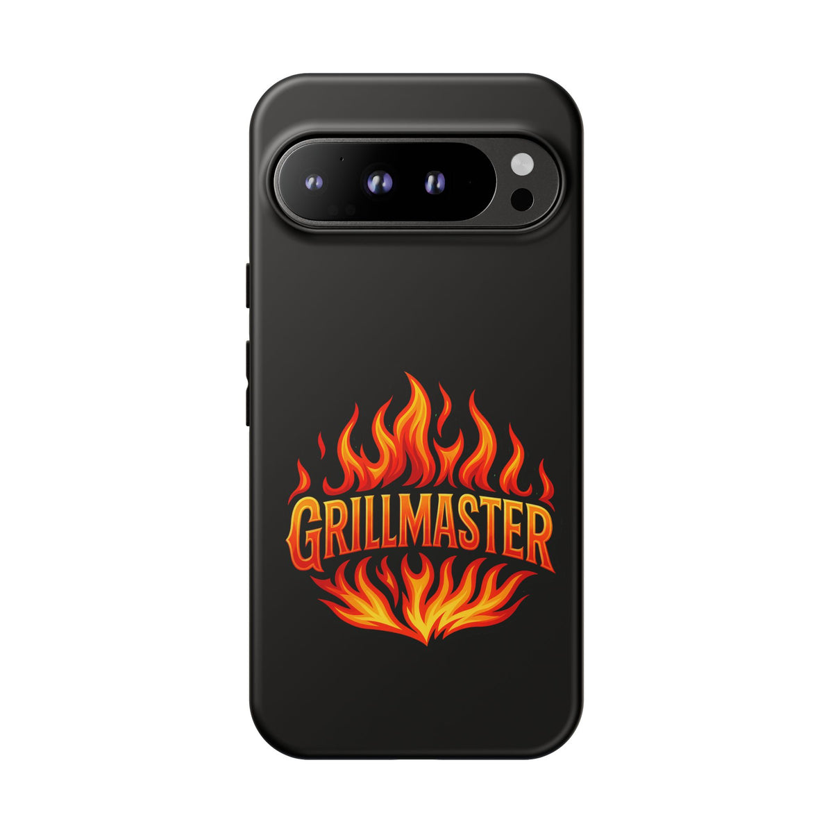 Grillmaster Phone Case — Flame Logo Protective iPhone Cover