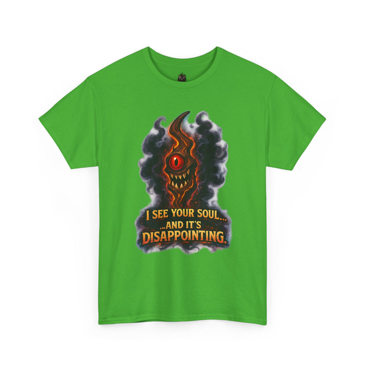 I See Your Soul Demon Eye T-Shirt | Horror Graphic Tee