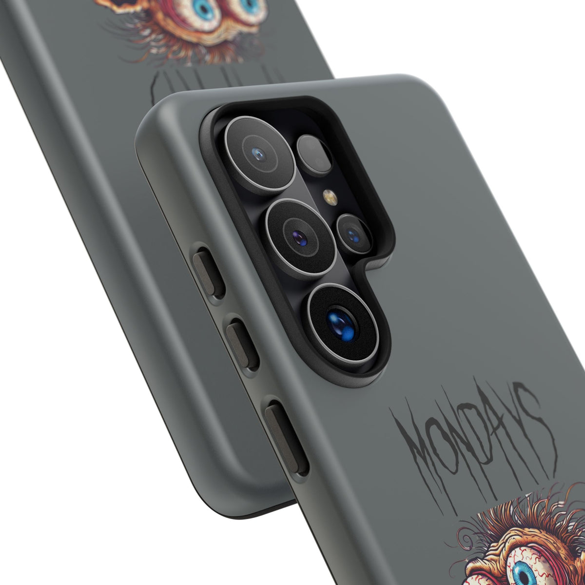 Mondays Zombie Character Phone Case – Funny Groggy Coffee Phone Cover