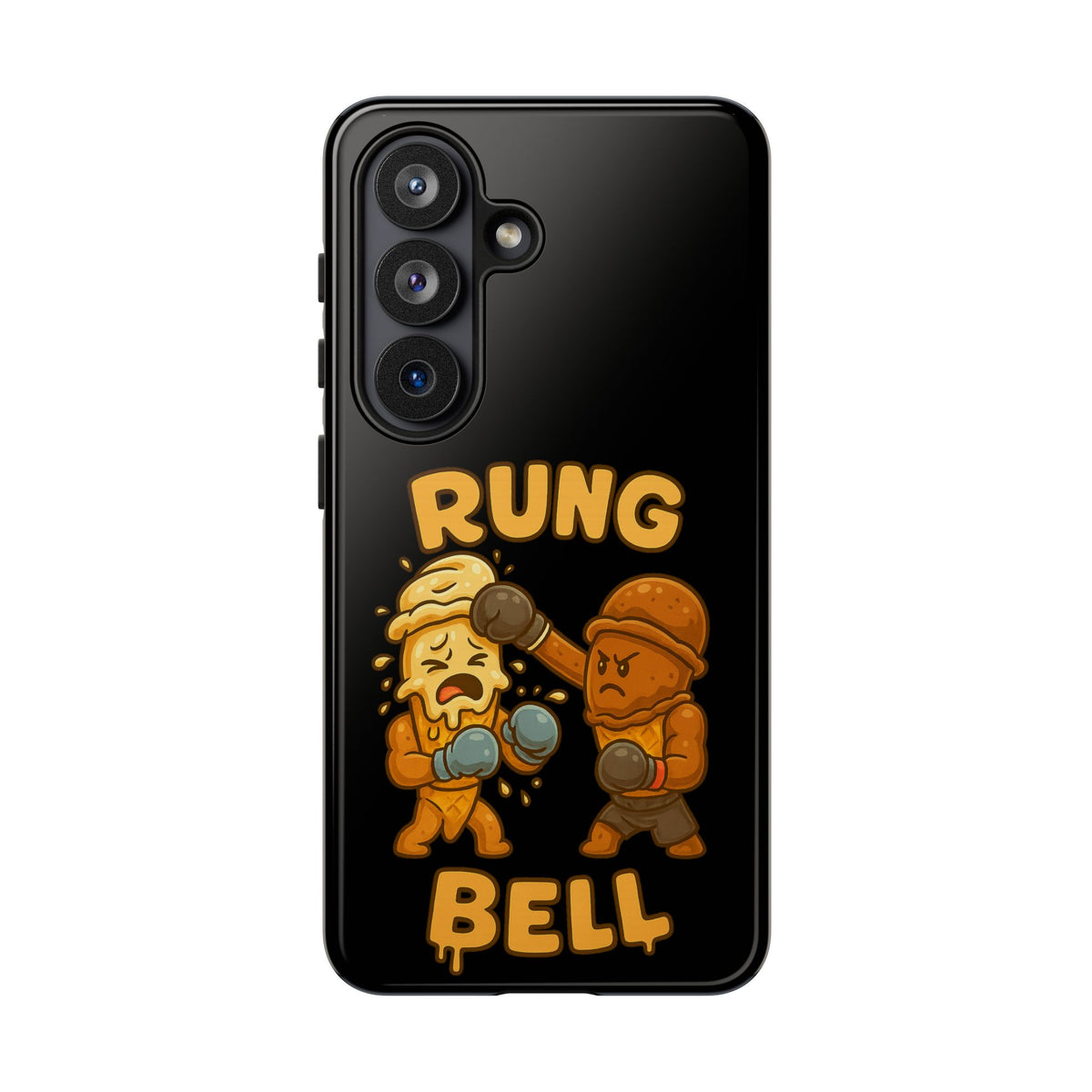 Phone Case — "Rung Bell" Boxing Cartoon Protective Cover