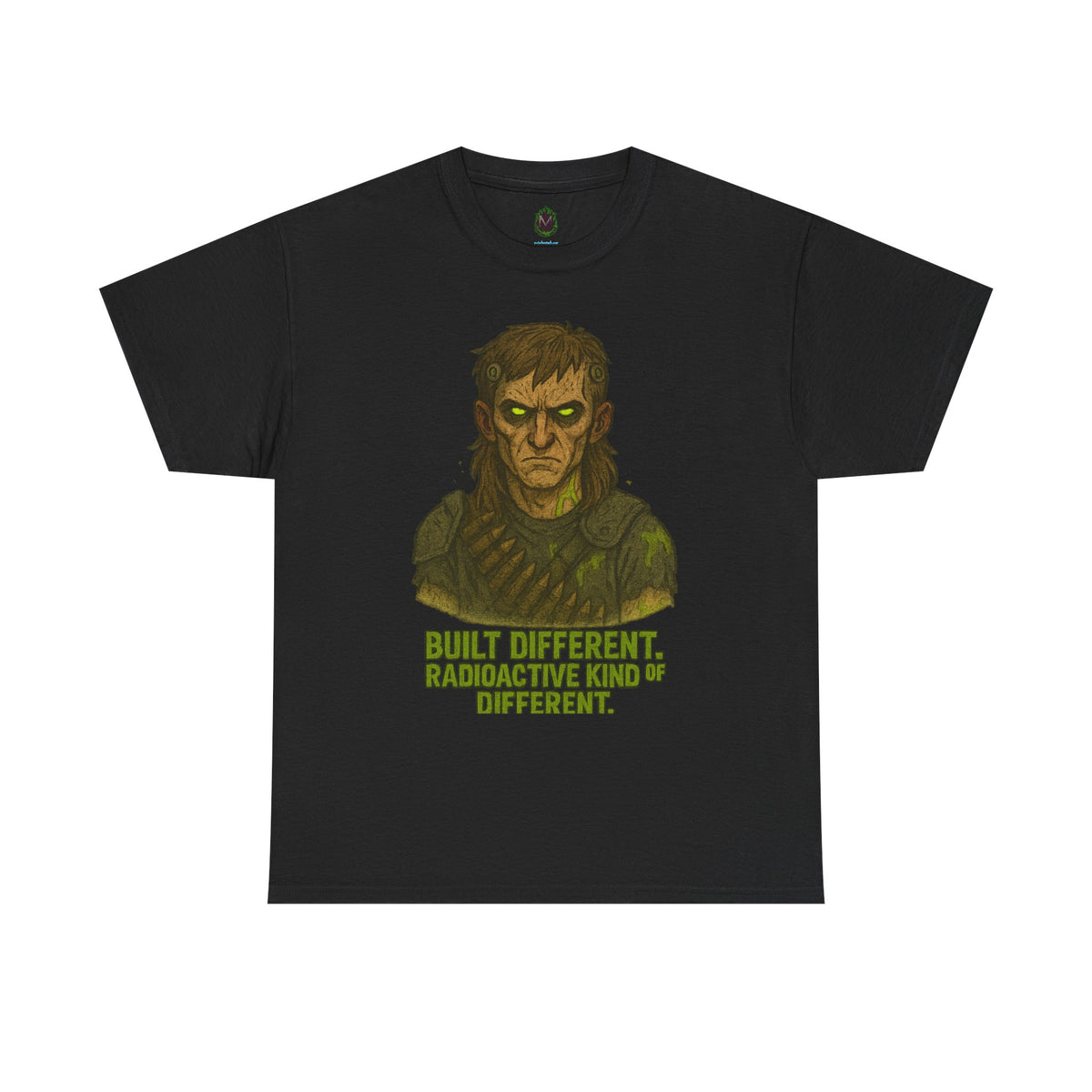 Mutant Warrior Graphic Tee — "Built Different, Radioactive and I Like It"