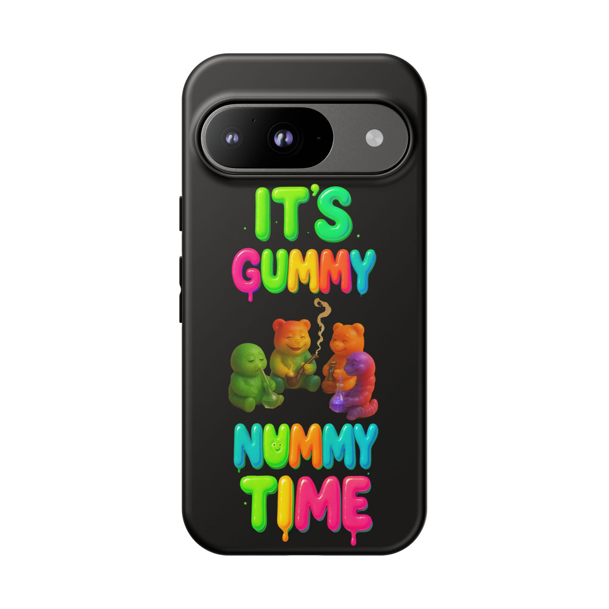 It's Gummy Nummy Time Phone Case — Colorful Gummy Bears Protective Case