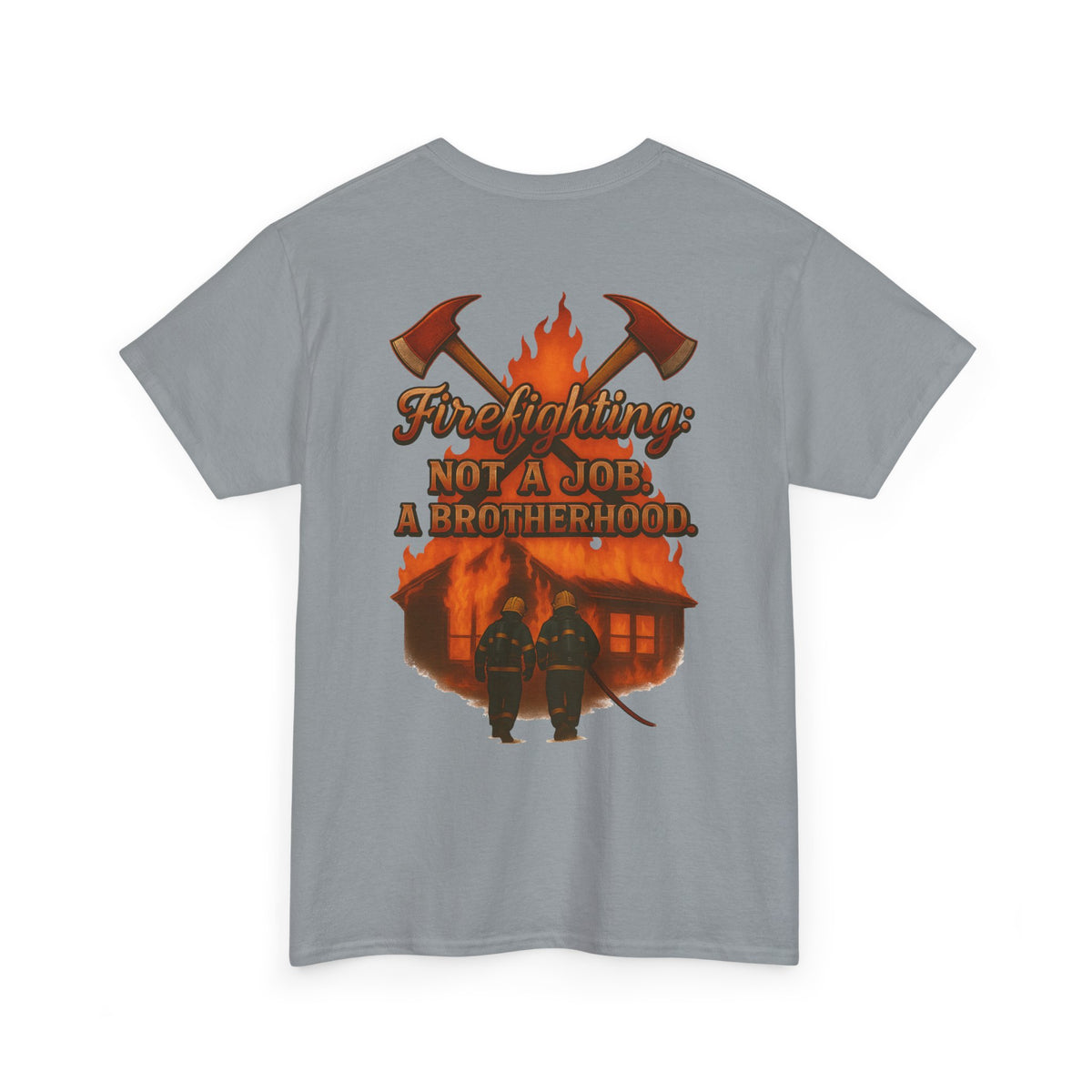 Brotherhood in the Fire – Firefighter Unity Tee