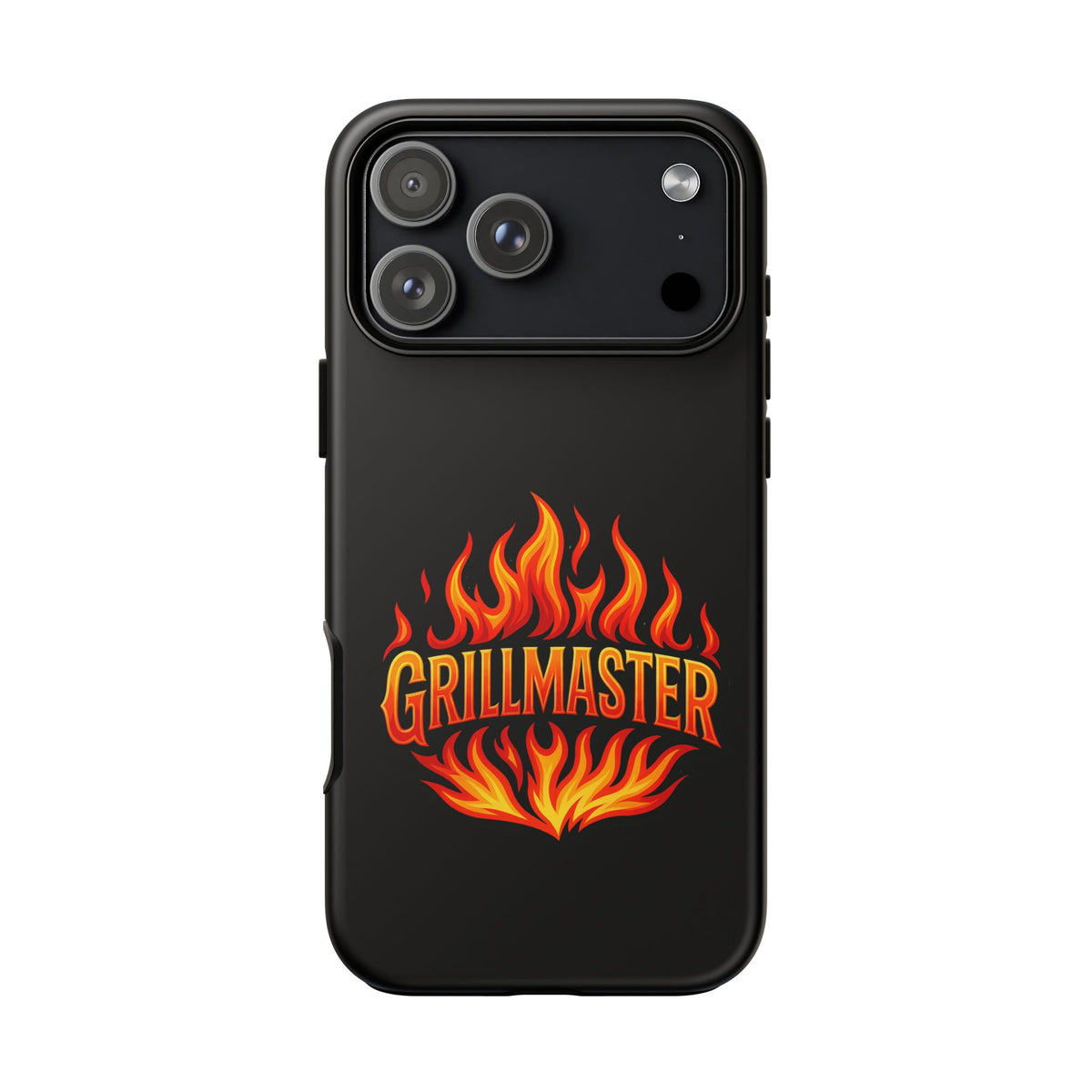 Grillmaster Phone Case — Flame Logo Protective iPhone Cover