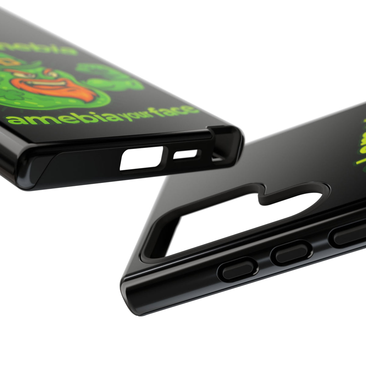 Phone Case – “Yea I Amebia, Amebia Your Face” St. Patrick’s Day Funny Amoeba Design