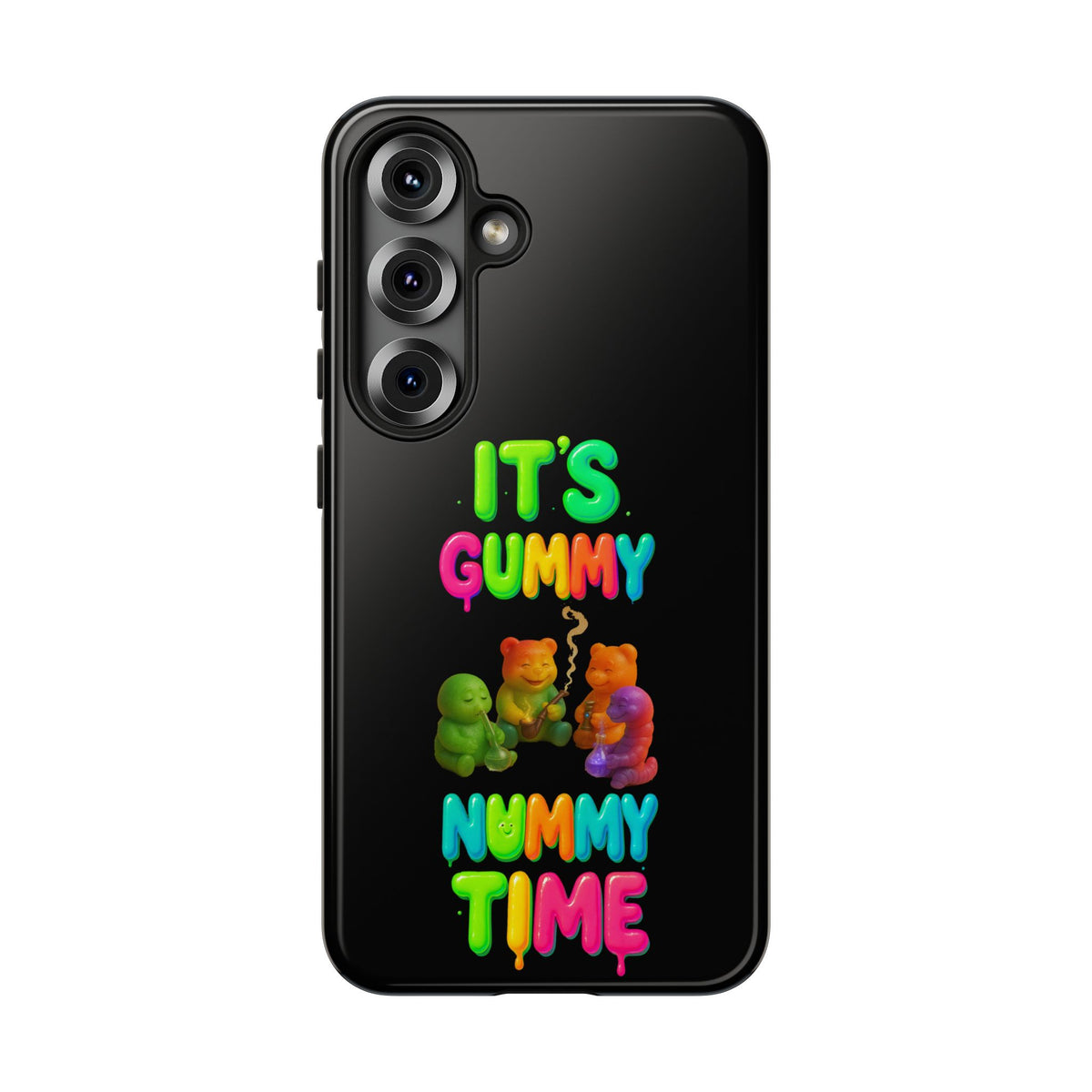 It's Gummy Nummy Time Phone Case — Colorful Gummy Bears Protective Case