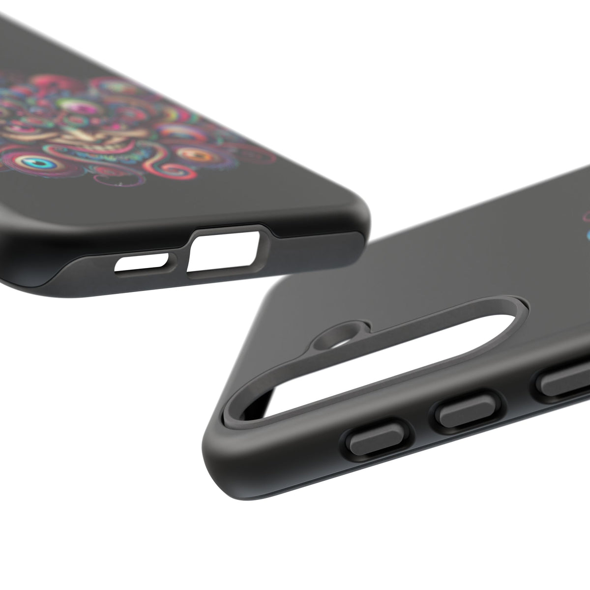 Psychedelic Smiling Eye Cluster Phone Case
