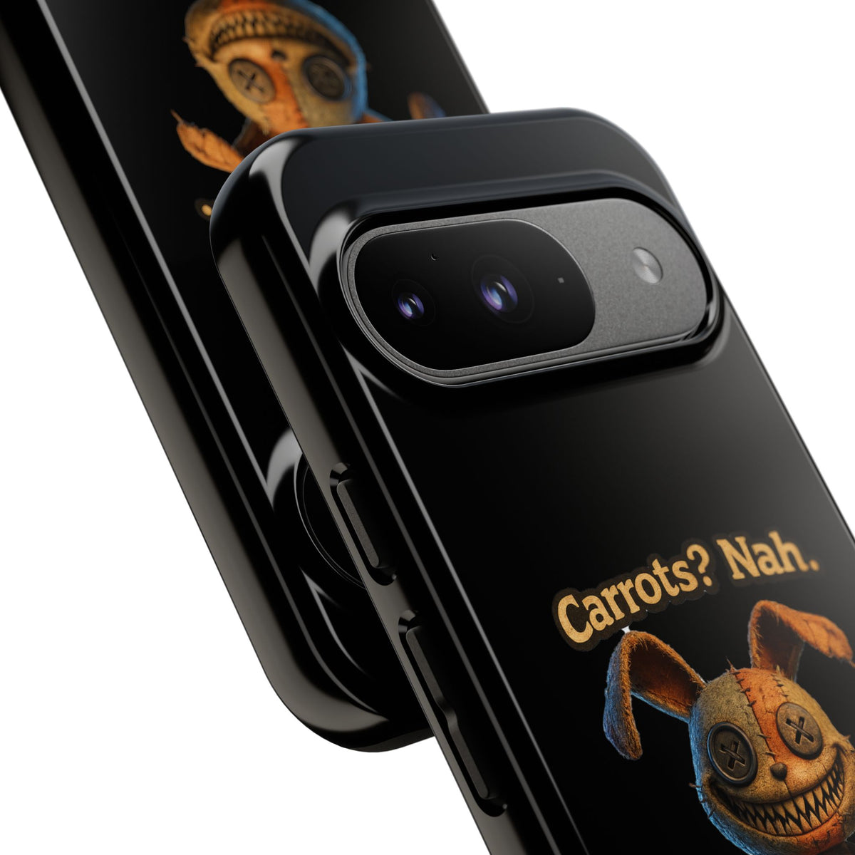 Phone Case — Creepy Bunny "Carrots? Nah. I crave screams." Horror iPhone Case