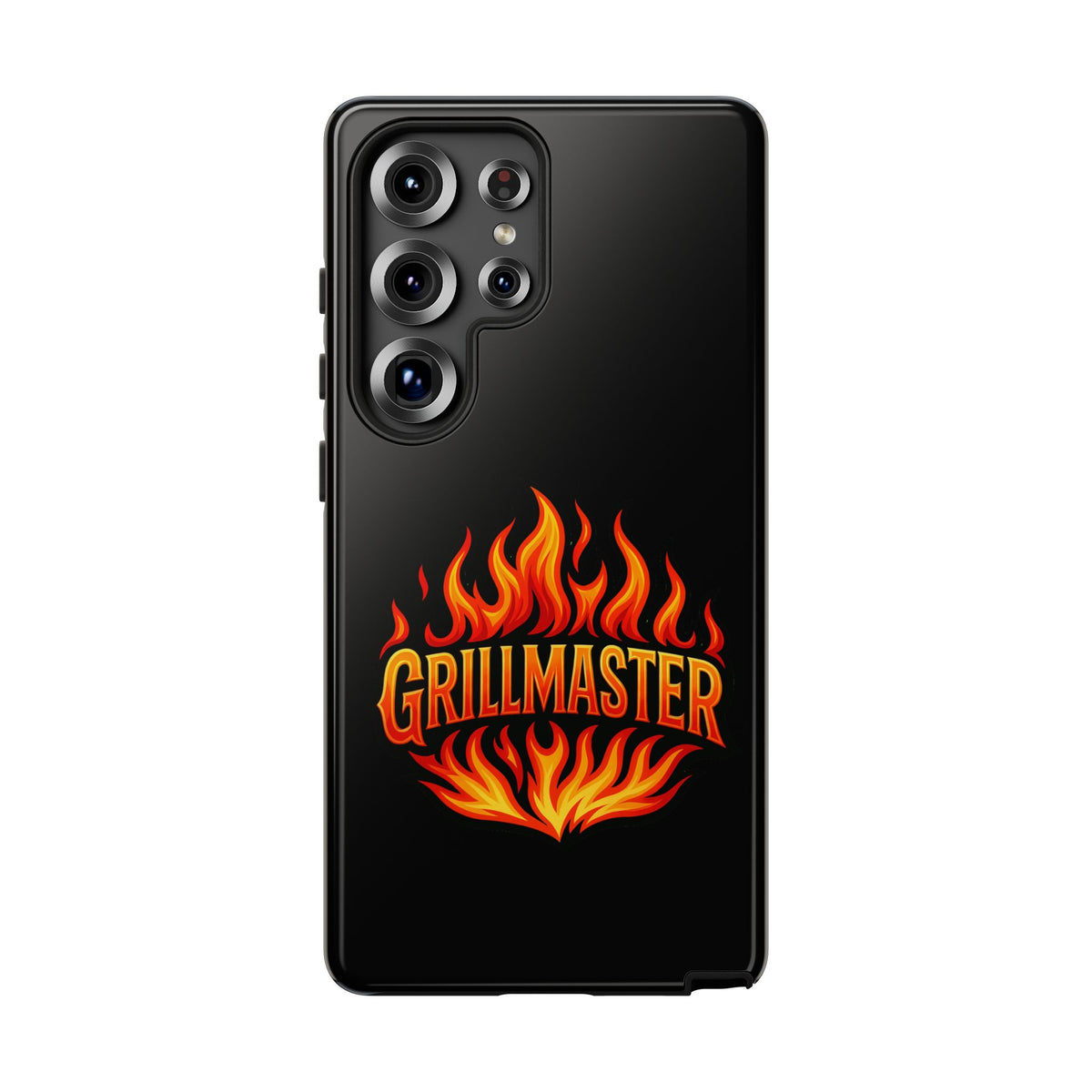 Grillmaster Phone Case — Flame Logo Protective iPhone Cover