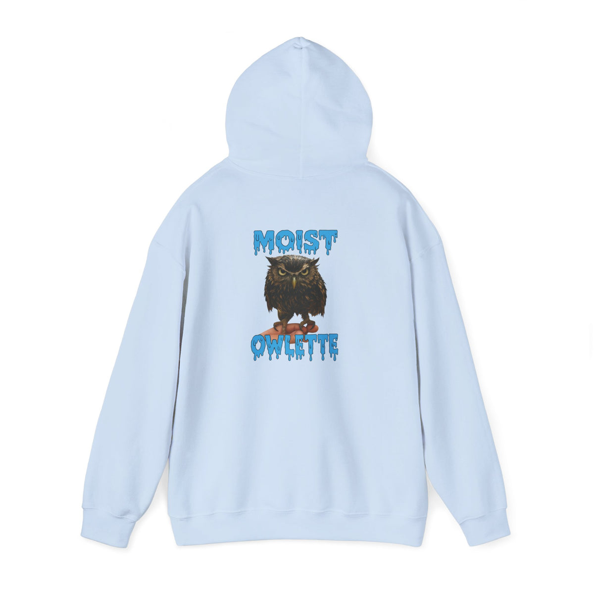 Owl Graphic Hoodie – “Must Owelette” Retro Drip Design