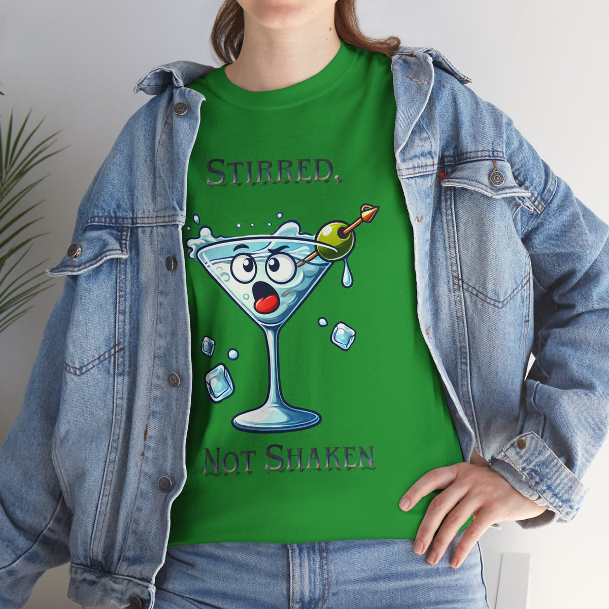 "Stirred, Not Shaken" Funny Martini