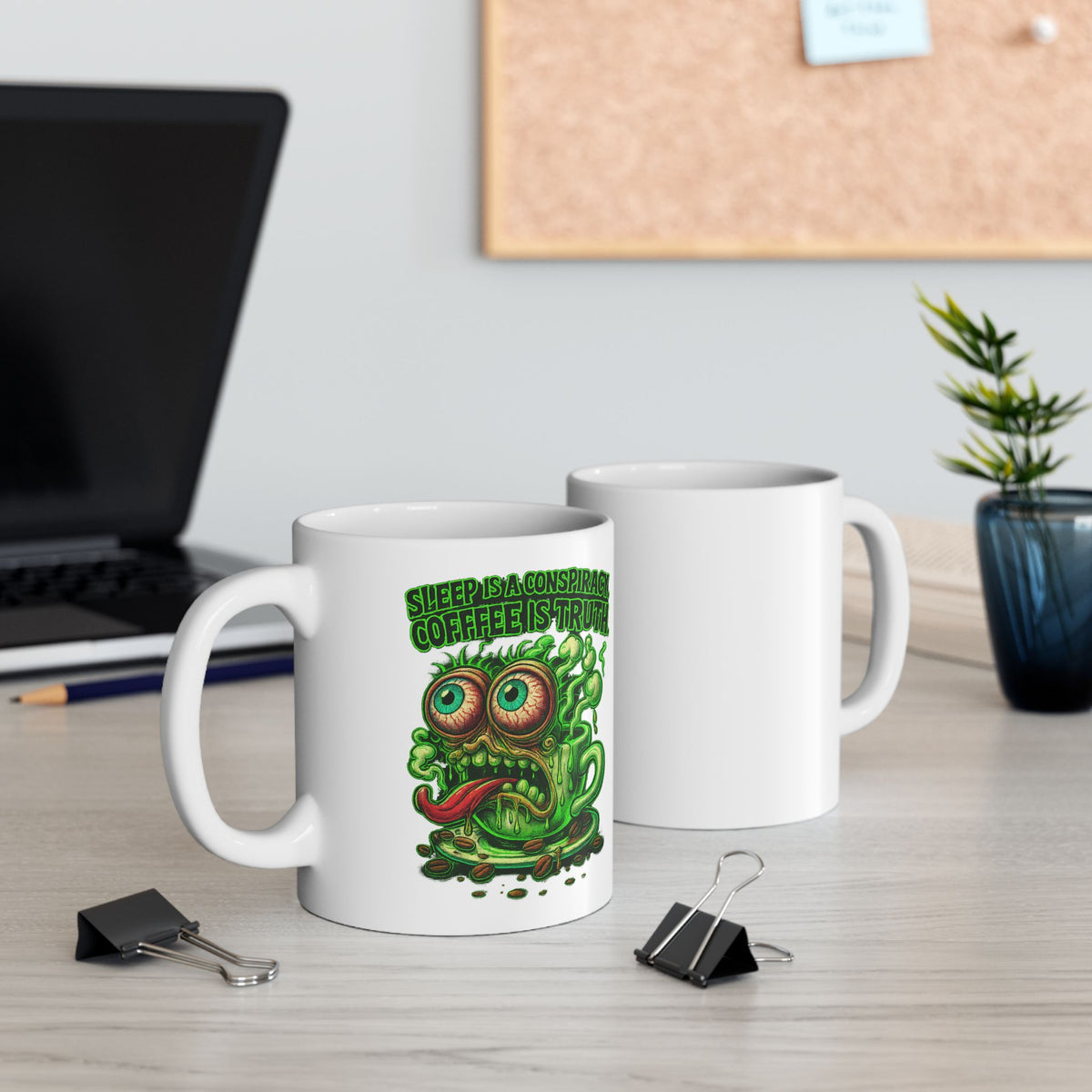 Sleep is a Conspiracy – Coffee is Truth Mug