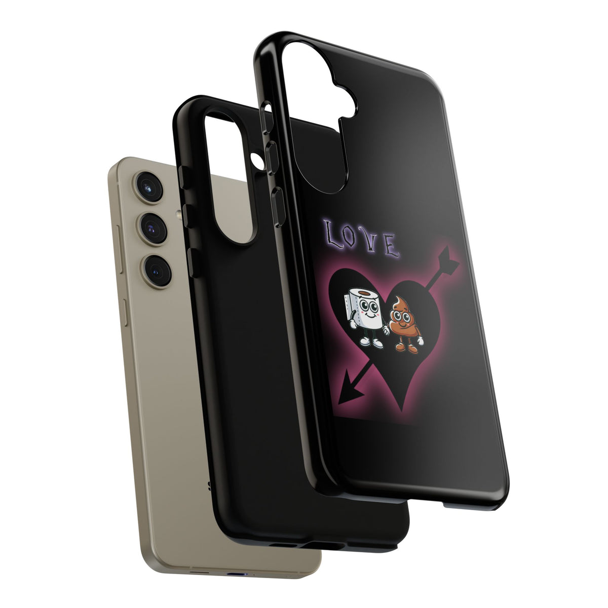 Love Toilet Paper & Poop Phone Case