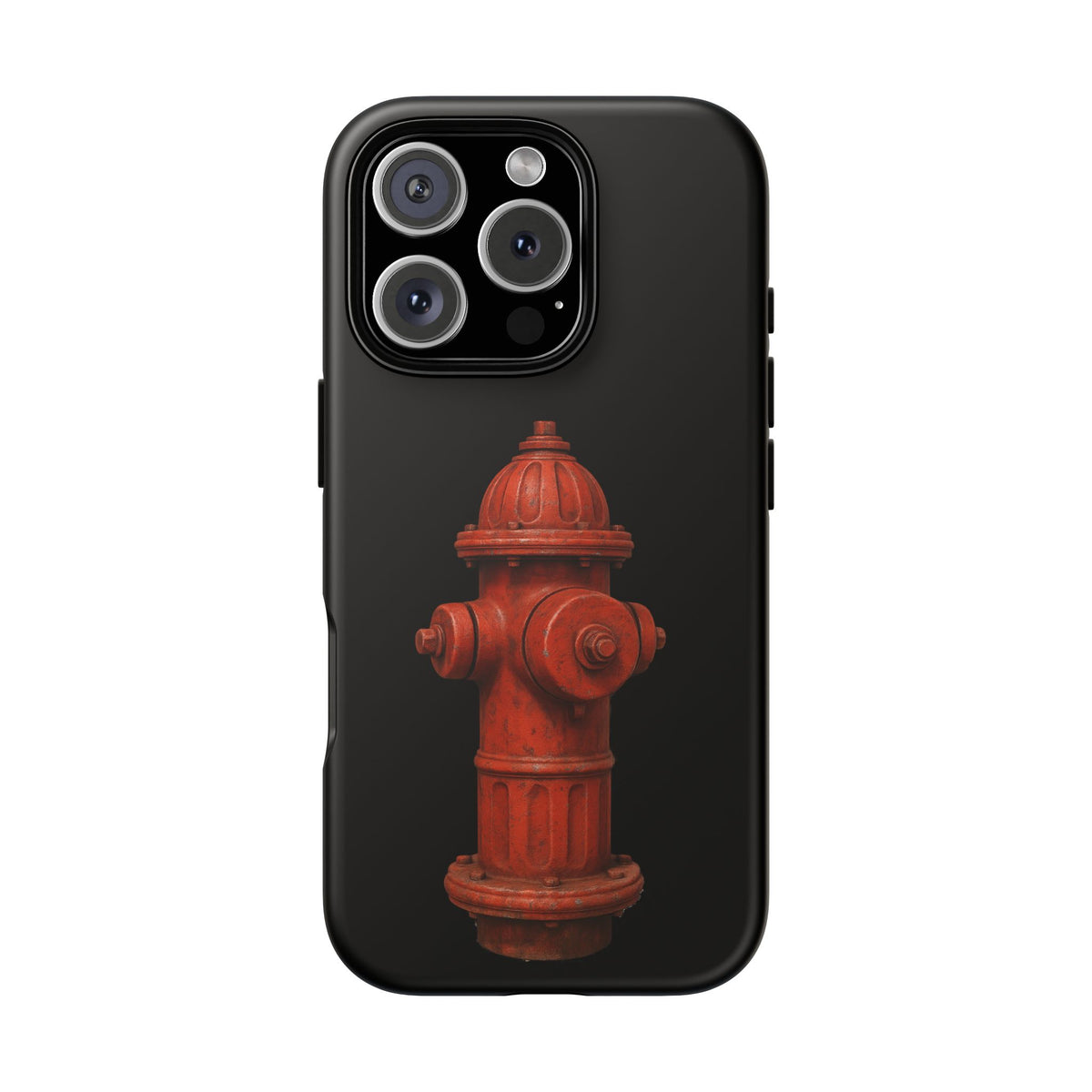 Red Fire Hydrant Phone Case — Tough Protective iPhone Cover