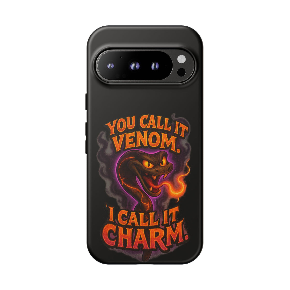 Tough Cases — "You Call It Venom, I Call It Charm" Snake Phone Case