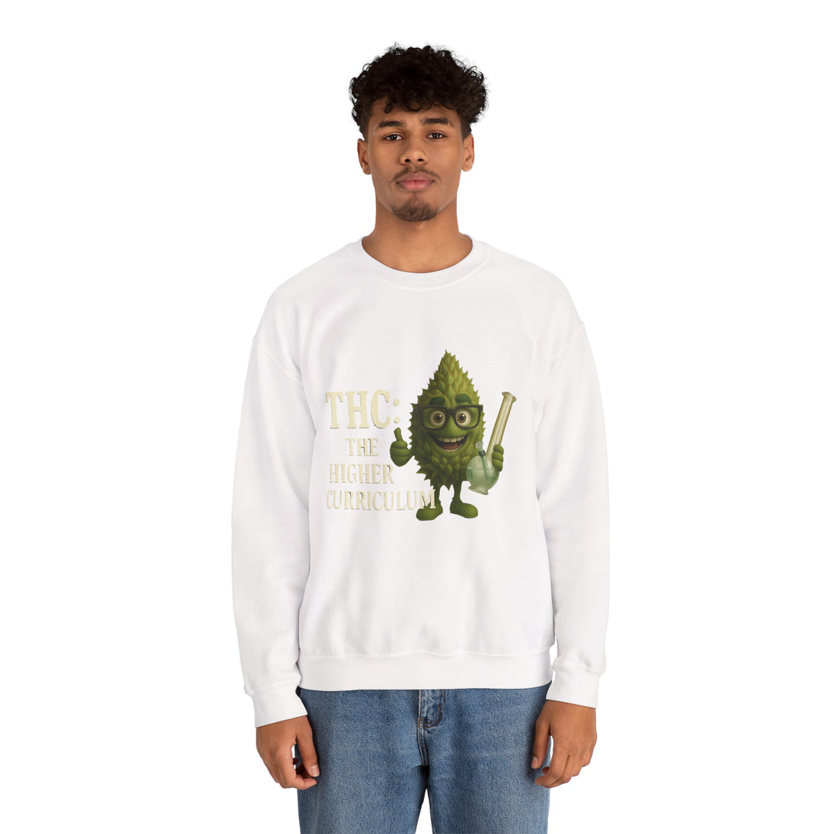 THC: The Higher Curriculum – Stoner Education Sweatshirt