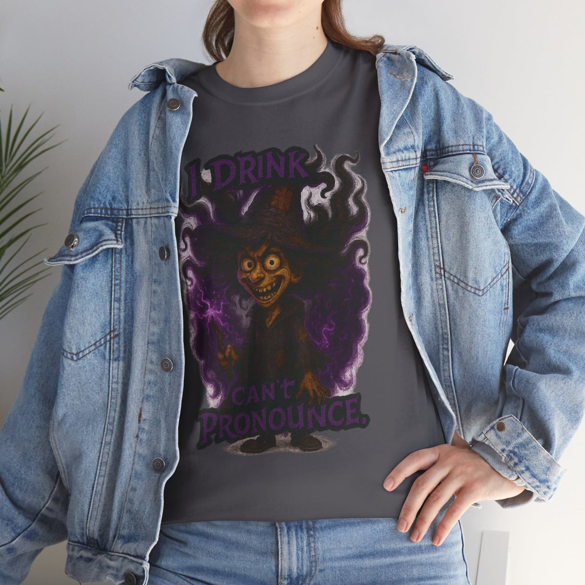 I Drink Coffee I Can't Pronounce T-Shirt | Witchy Coffee, Halloween Vibe
