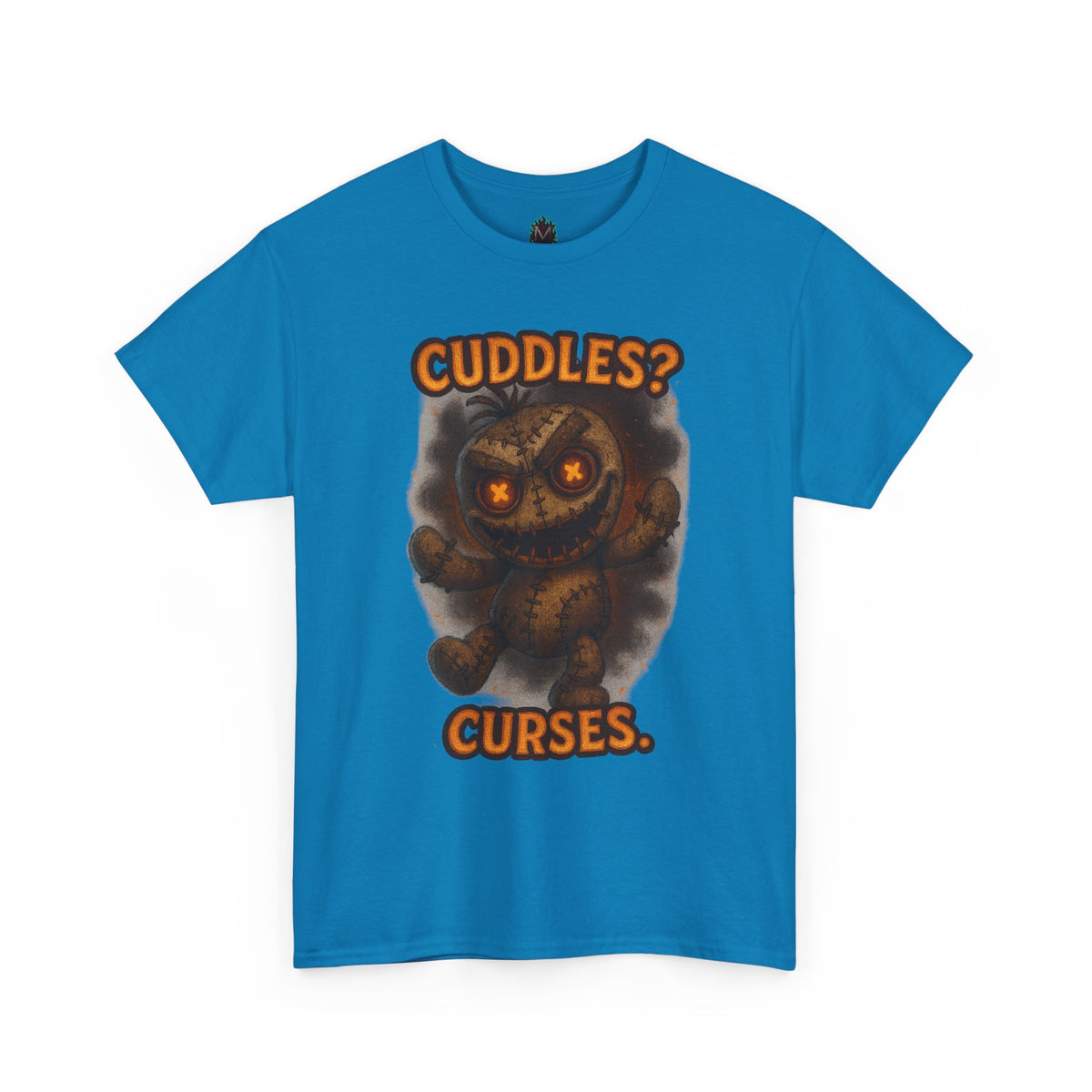 Cuddles? Curses. bear graphic tee | T-Shirt