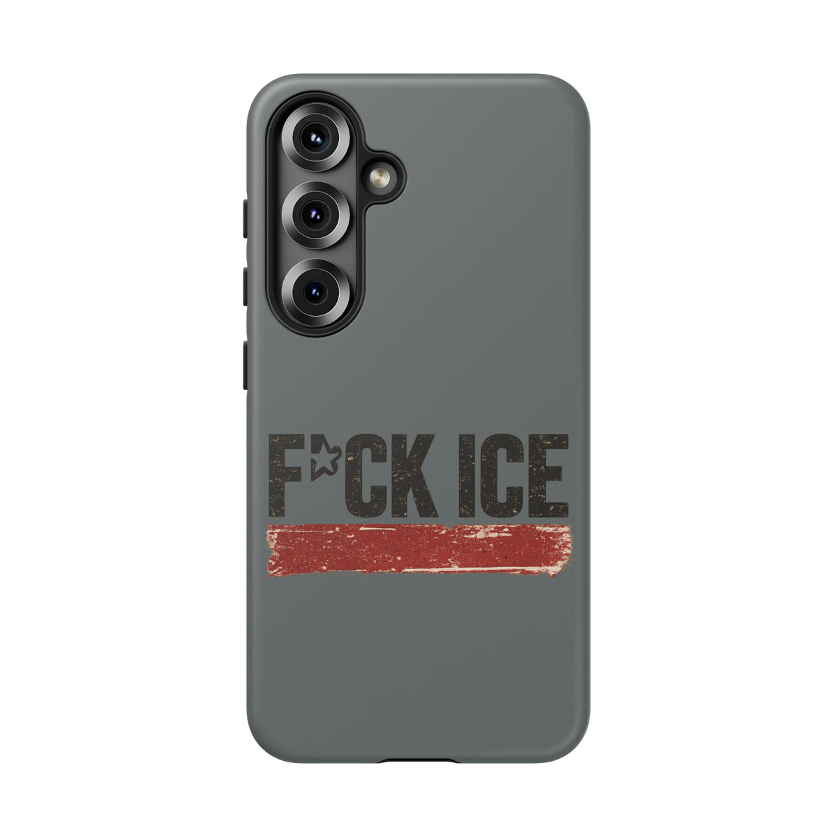 Phone Case - "F*CK ICE" Distressed Protest Design