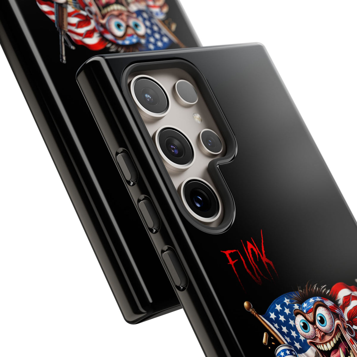 Patriotic Madman Phone Case — 'Funk Yea' USA Flag Tough Case