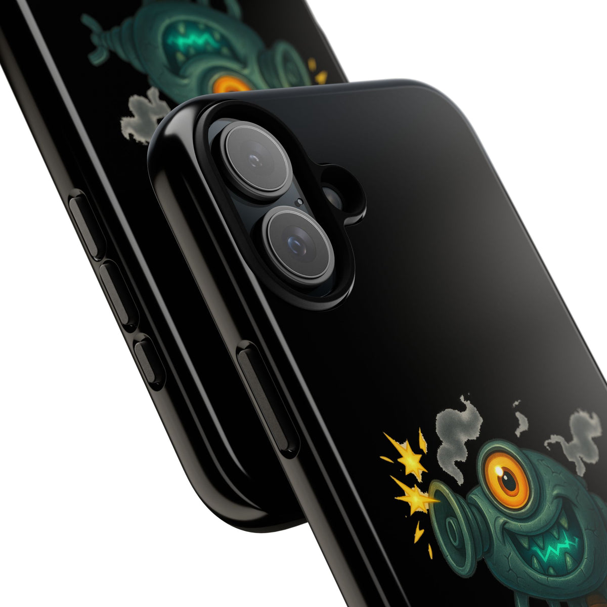 Phone Case — Cute Zombie Blaster Design with "I See You... And Now You're Toast"