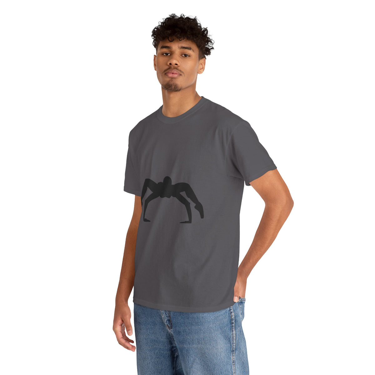 Spider Woman Silhouette – Crawling Shadow Tee