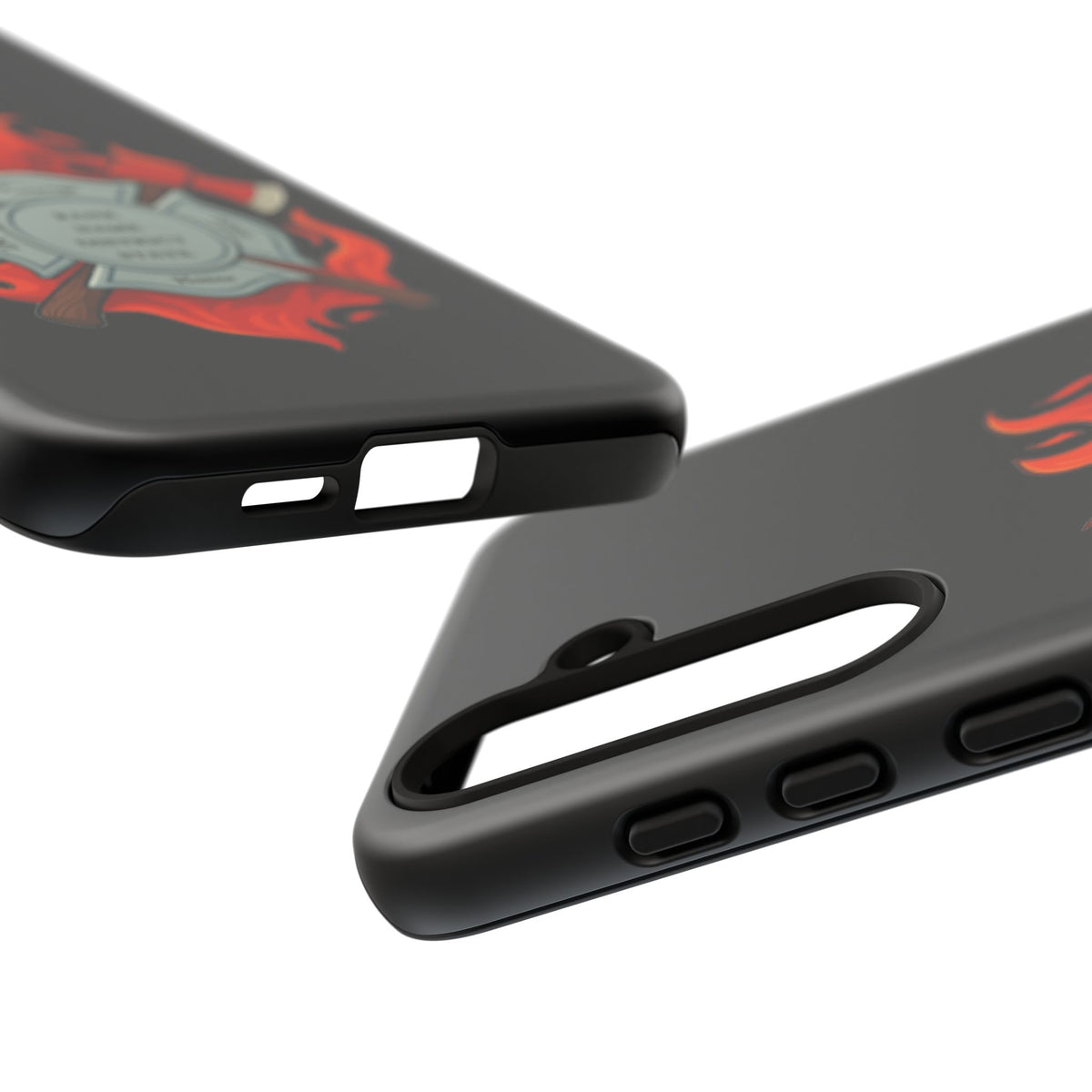 Firefighter Maltese Cross Phone Case — Custom Rank/Name/District Design
