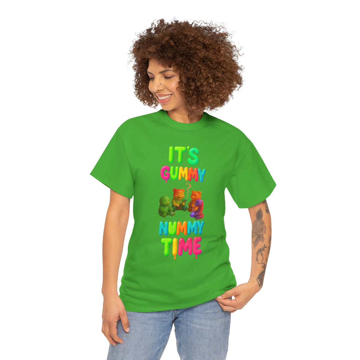 It’s Gummy Nummy Time – Trippy Gummy Bear Smoke Sesh Tee