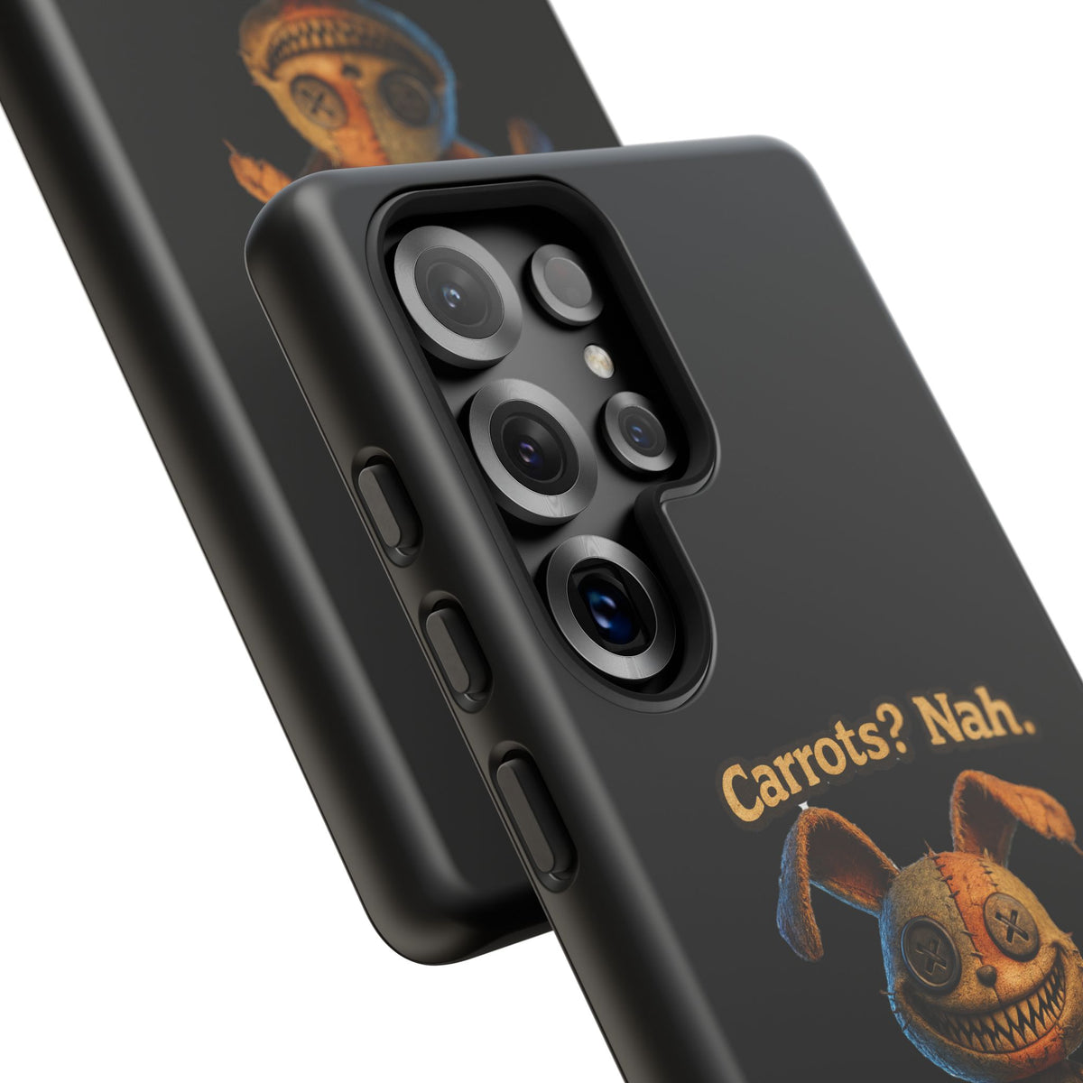 Phone Case — Creepy Bunny "Carrots? Nah. I crave screams." Horror iPhone Case
