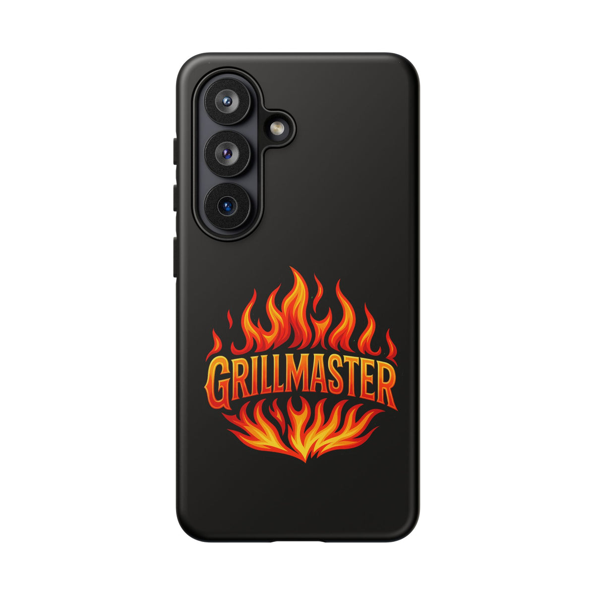 Grillmaster Phone Case — Flame Logo Protective iPhone Cover