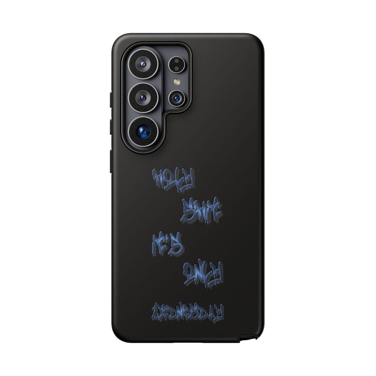 Phone Case — Blue Neon Graffiti "Tough Cases" Protective Cover