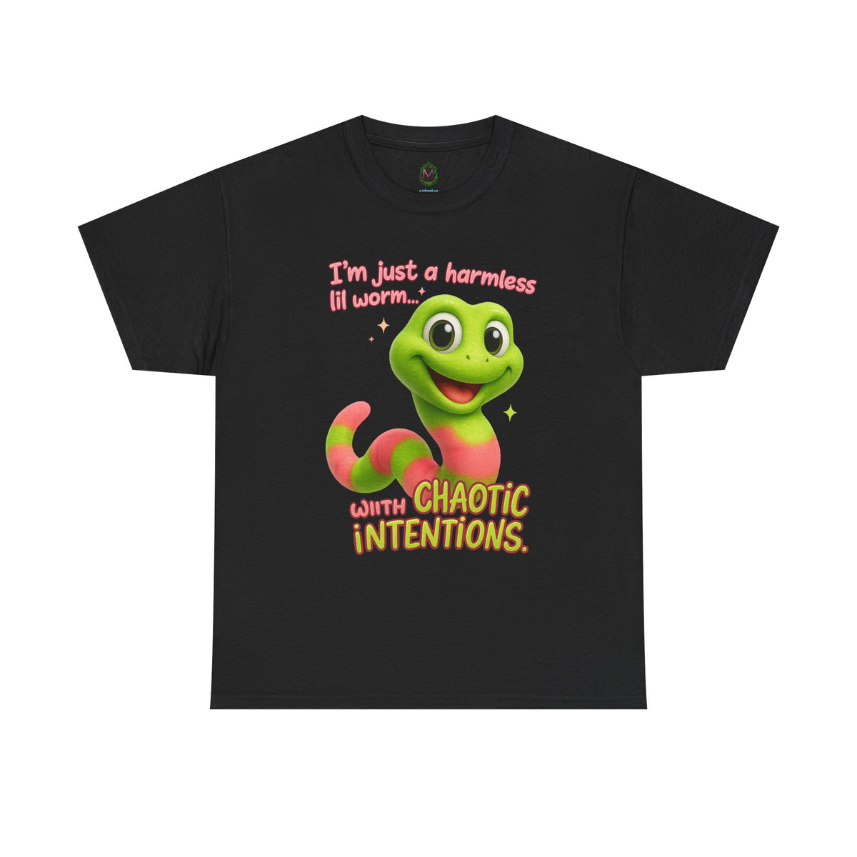 Chaotic Intentions – Cute Gummy Worm T-Shirt