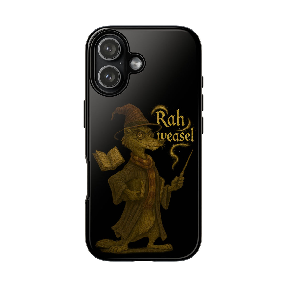Rah Weasel Wizard Phone Case — Cute Fantasy Magical Creature iPhone Cover
