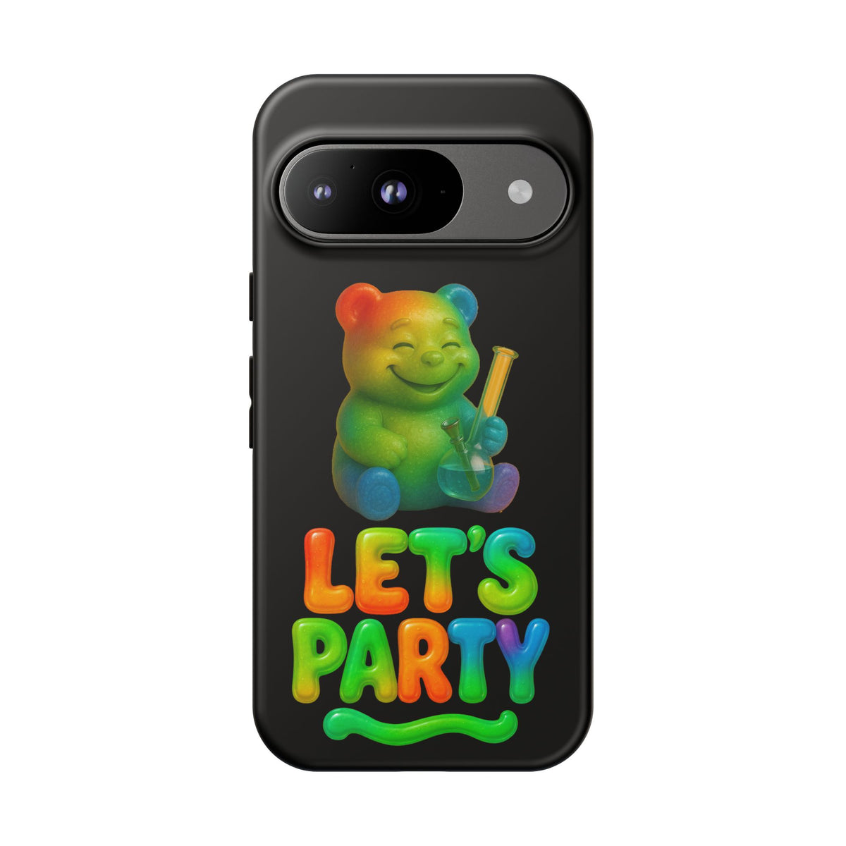 Let's Party Rainbow Bear Phone Case