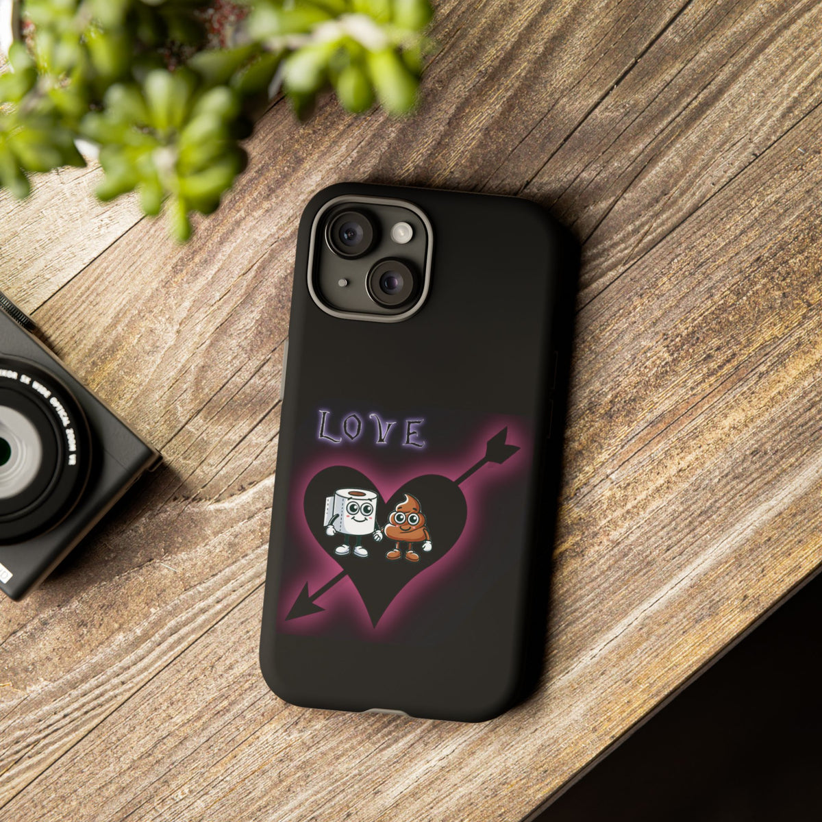 Love Toilet Paper & Poop Phone Case