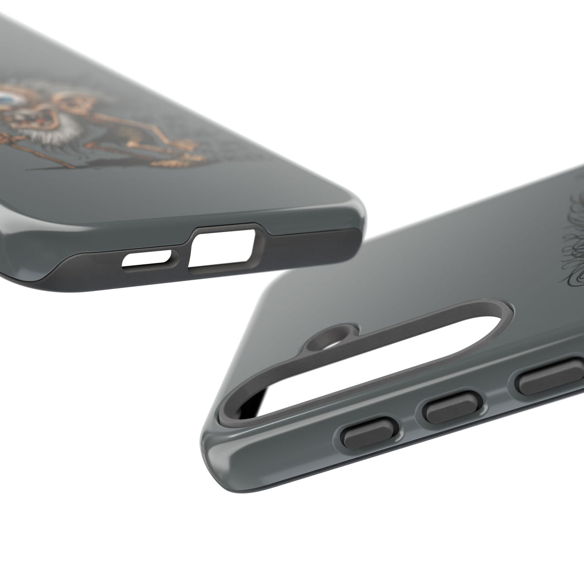 Phone Case — Funny Grumpy Troll Design: “Get Off My Lawn” Protective Cover