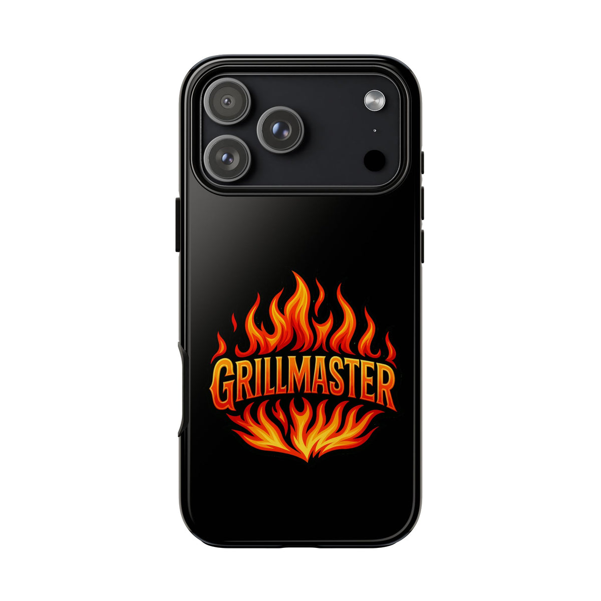 Grillmaster Phone Case — Flame Logo Protective iPhone Cover