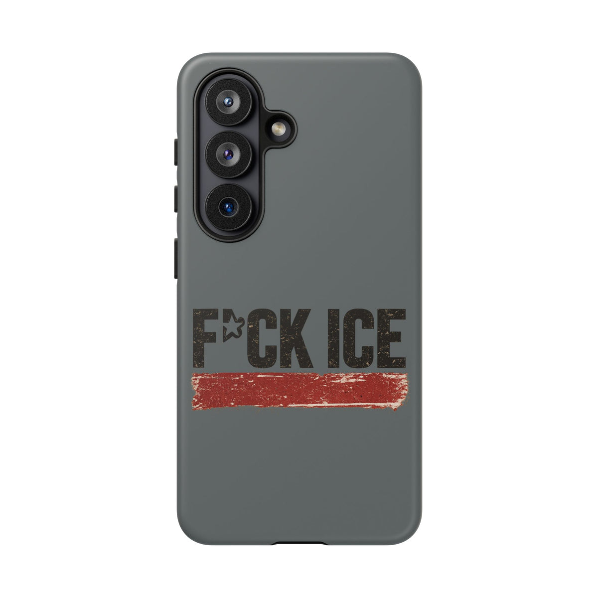 Phone Case - "F*CK ICE" Distressed Protest Design