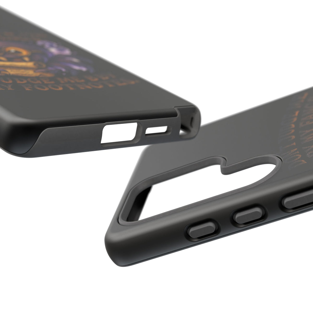 Phone Case — Fiery One-Eyed Demon with "I See Your Soul... And It's Disappointing"