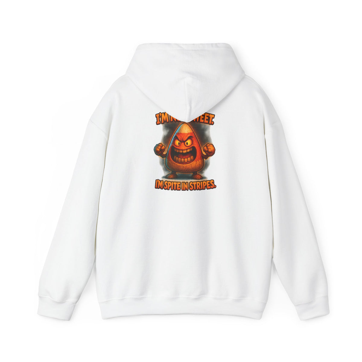 Hoodie — Angry Gnome Graphic "I'm No Gnome, In Spite of Stripes"