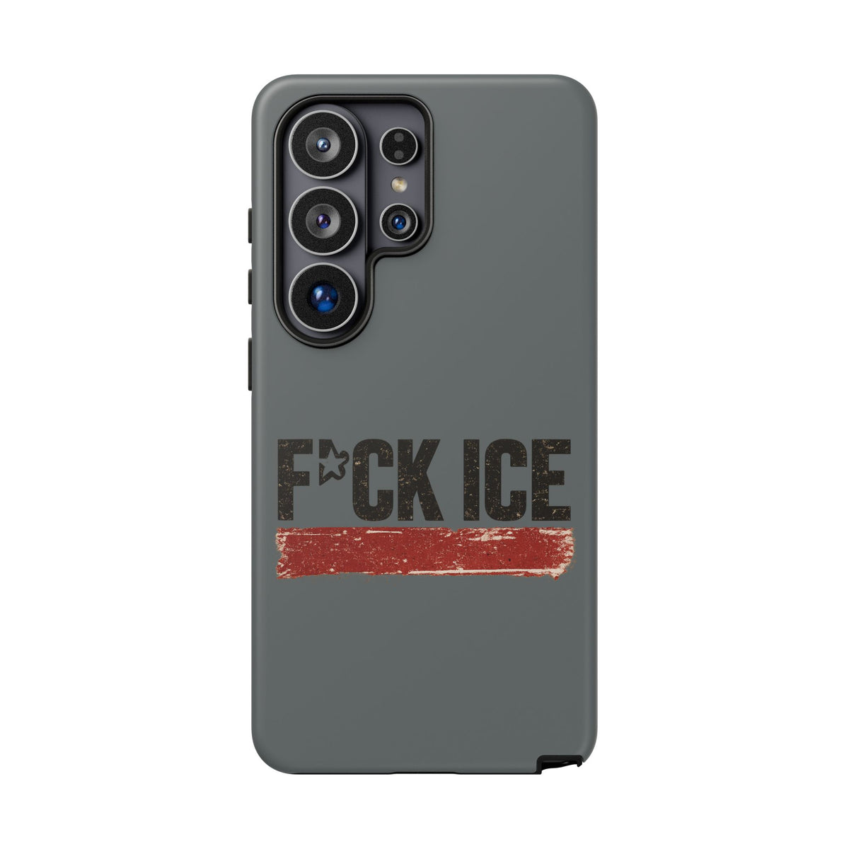 Phone Case - "F*CK ICE" Distressed Protest Design