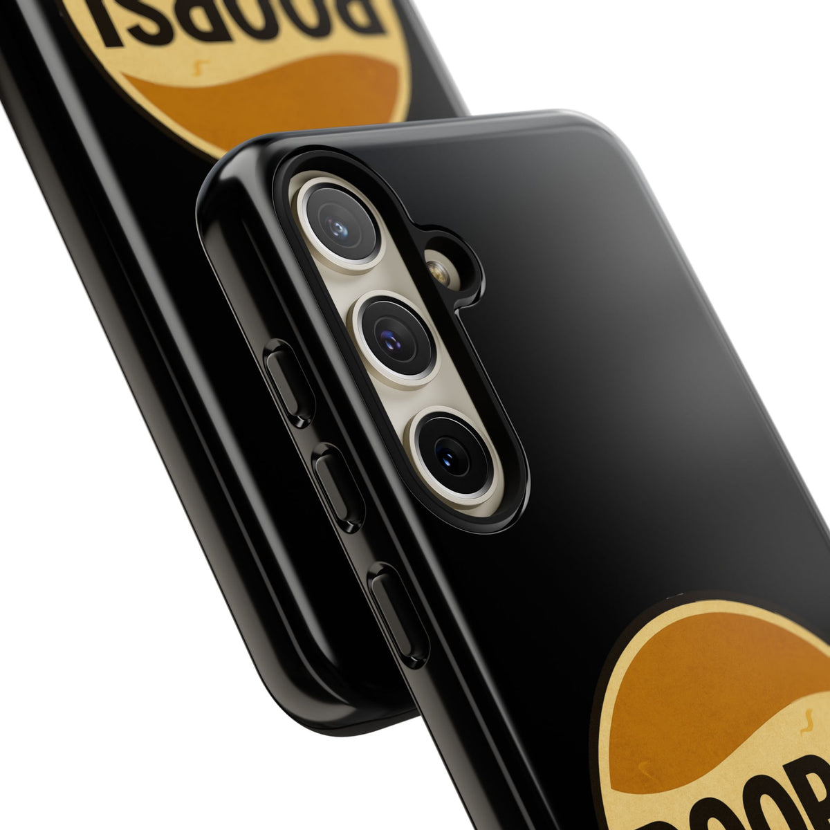 Poopsi Retro Logo Phone Case — Funny Vintage Soda-Inspired iPhone Cover