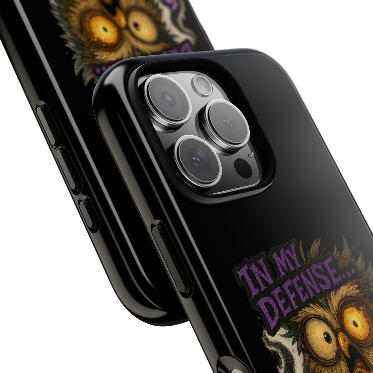 Phone Case — 'In My Defense… The Spell Did Work' Owl Witchy Protective Case