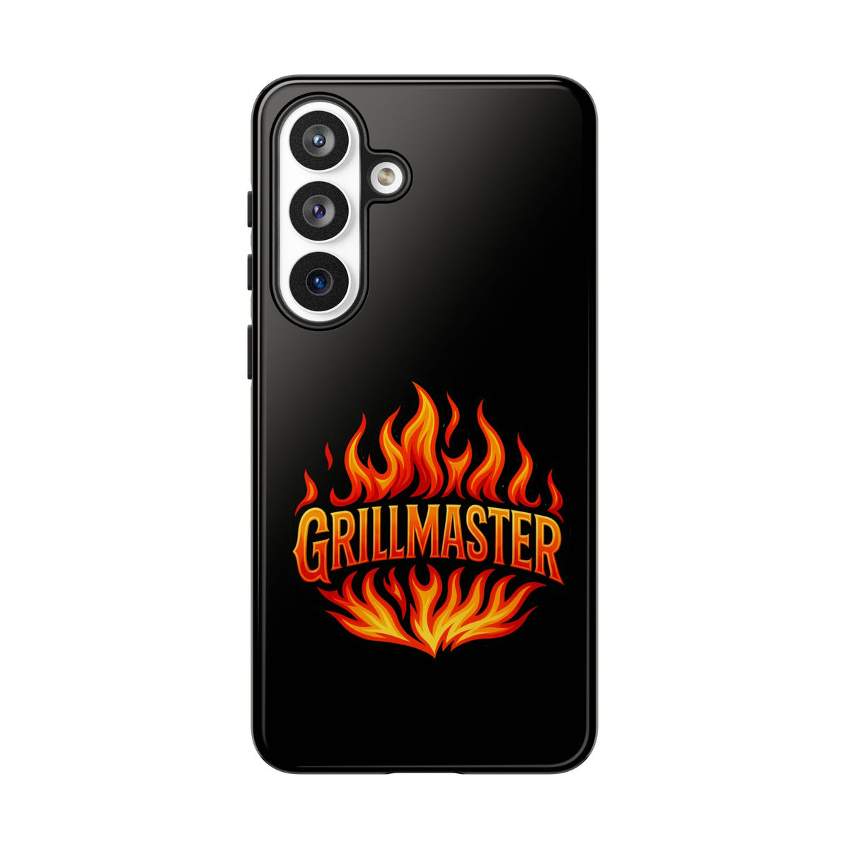 Grillmaster Phone Case — Flame Logo Protective iPhone Cover