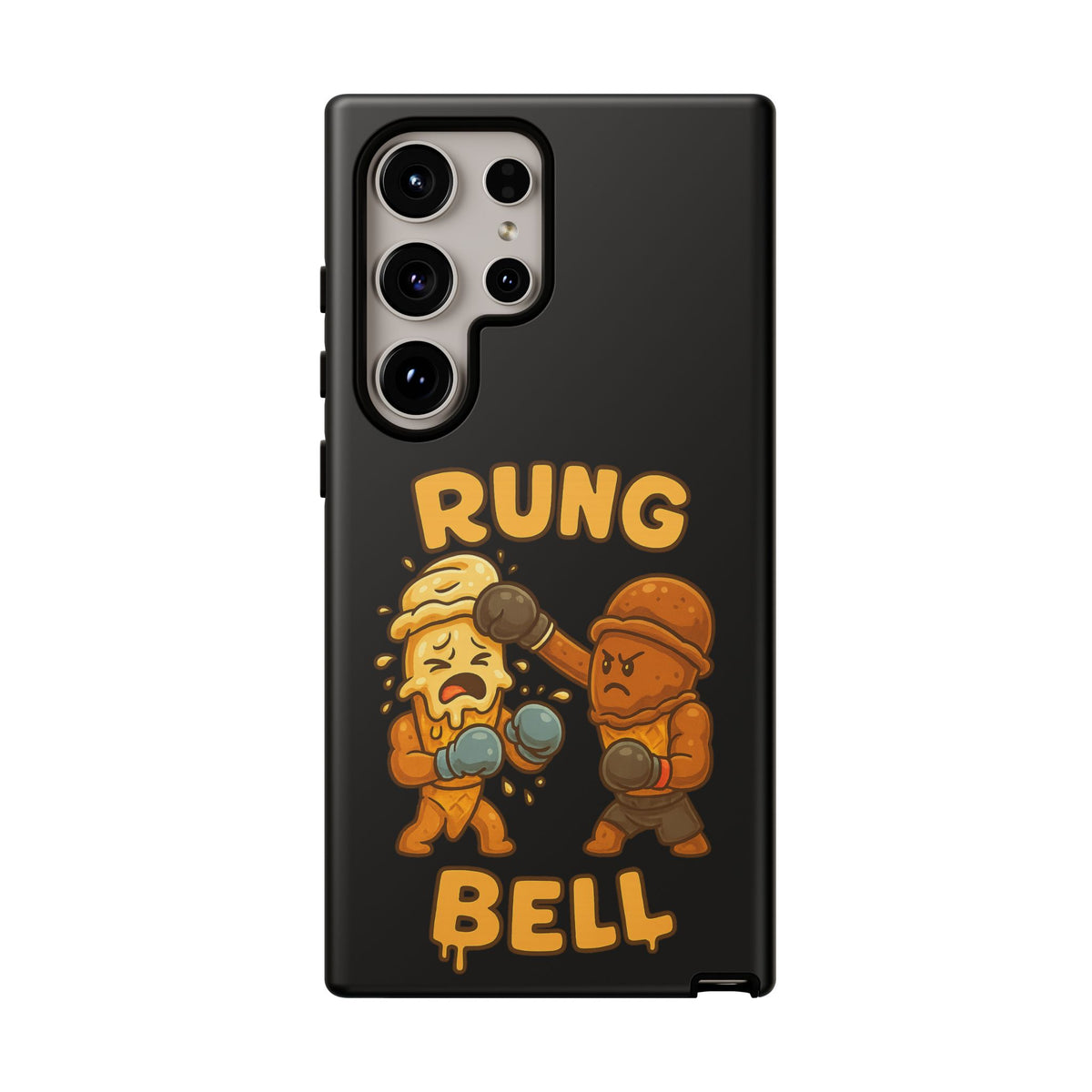 Phone Case — "Rung Bell" Boxing Cartoon Protective Cover
