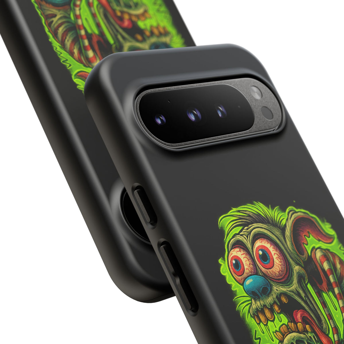 Phone Case — "Educated. Medicated. Elevated." Neon Monster Design