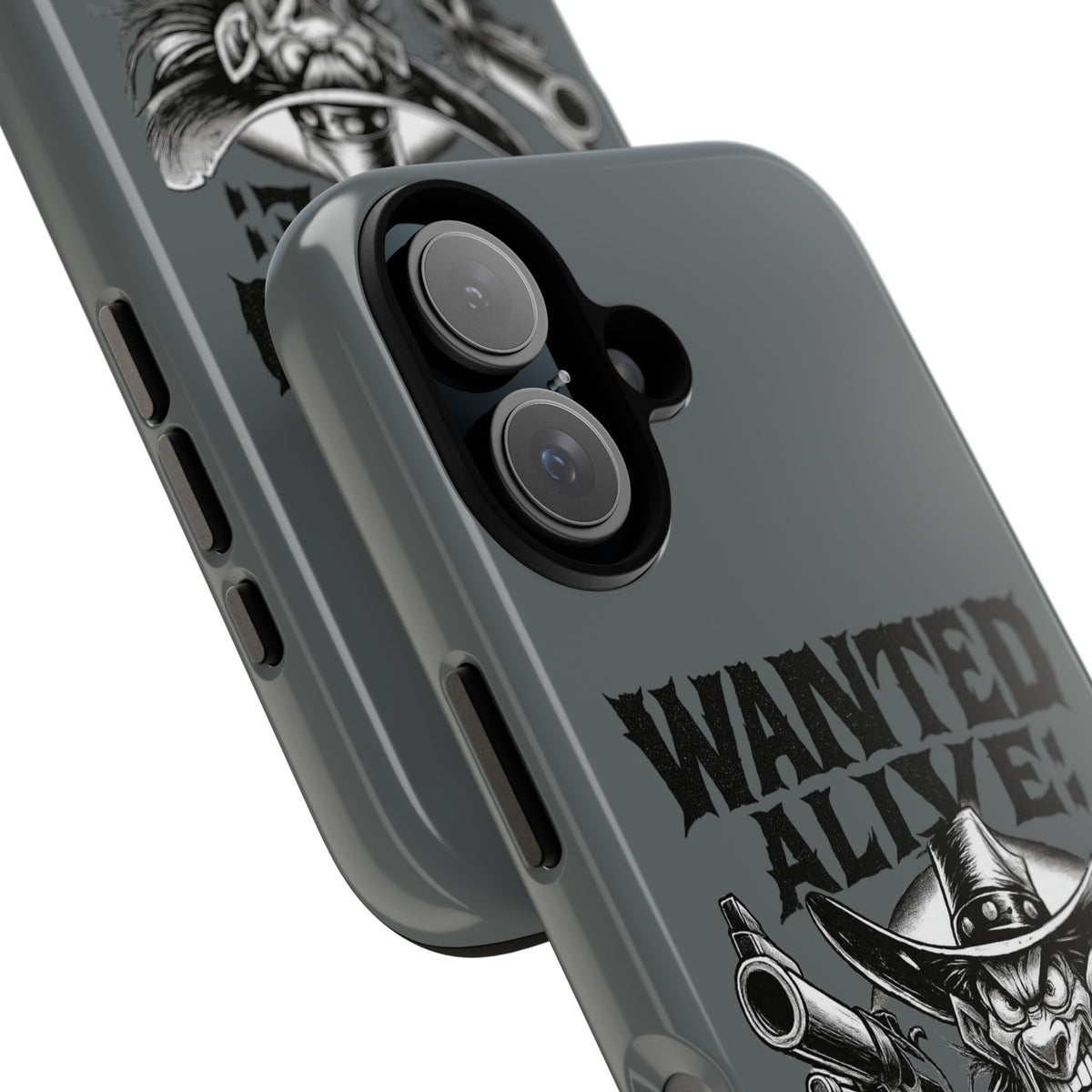 Phone Case — "Wanted Alive!" Cowboy Chewin' Tobacco Graphic