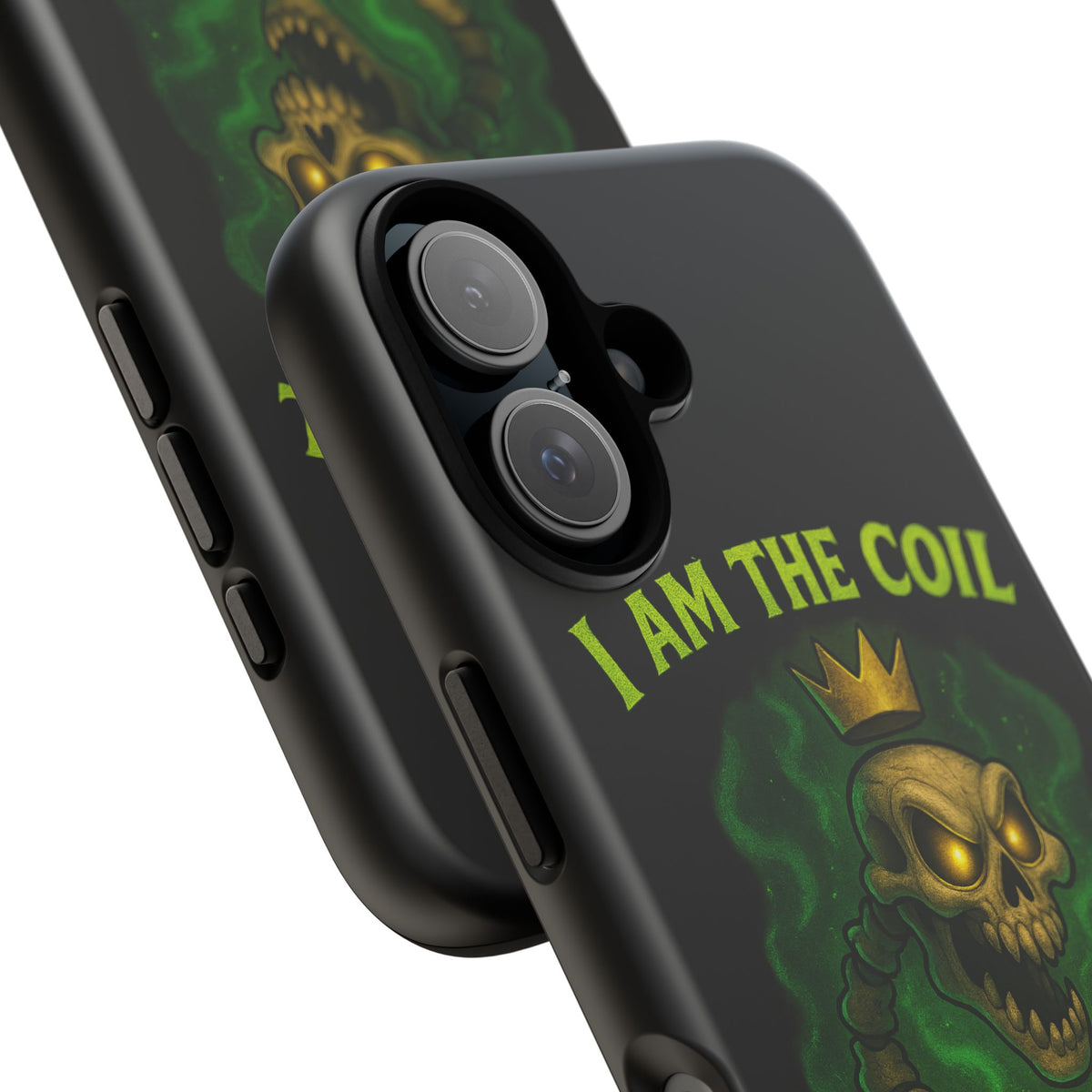 Tough Cases — “I Am The Coil In Your Nightmares” Skull Snake Shockproof Phone Case